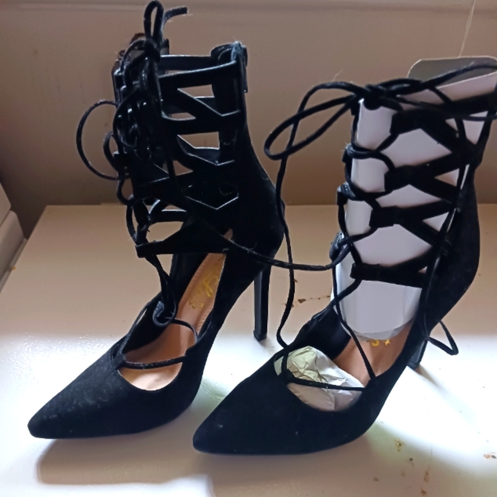 Lulu's Strappy Stilettos